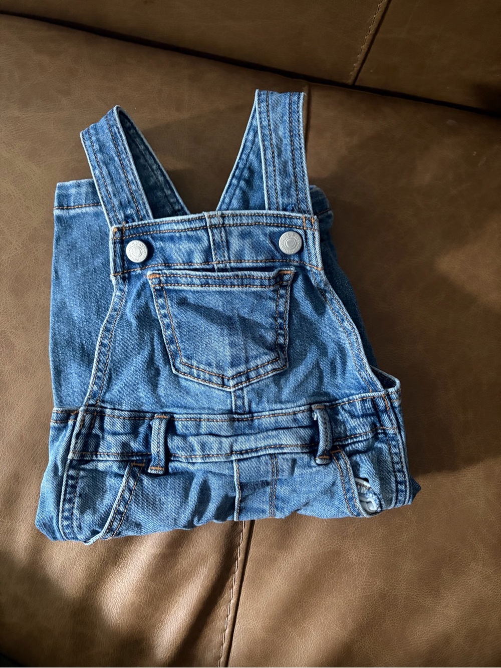 Old Navy Light Blue Denim Kids Overalls